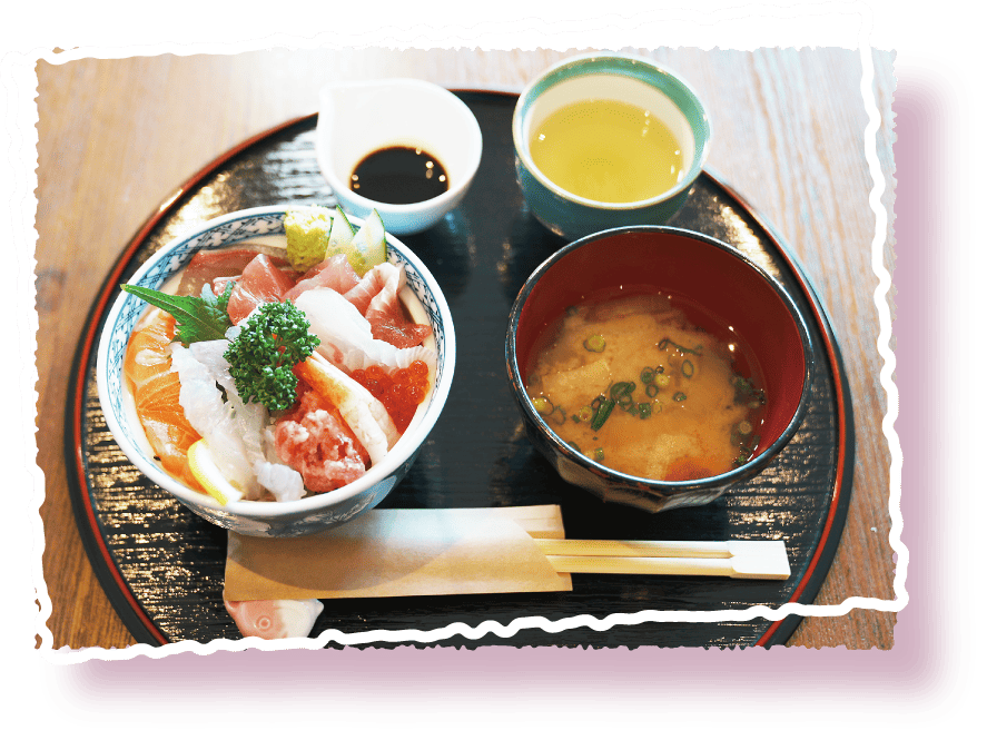 海鮮丼定食