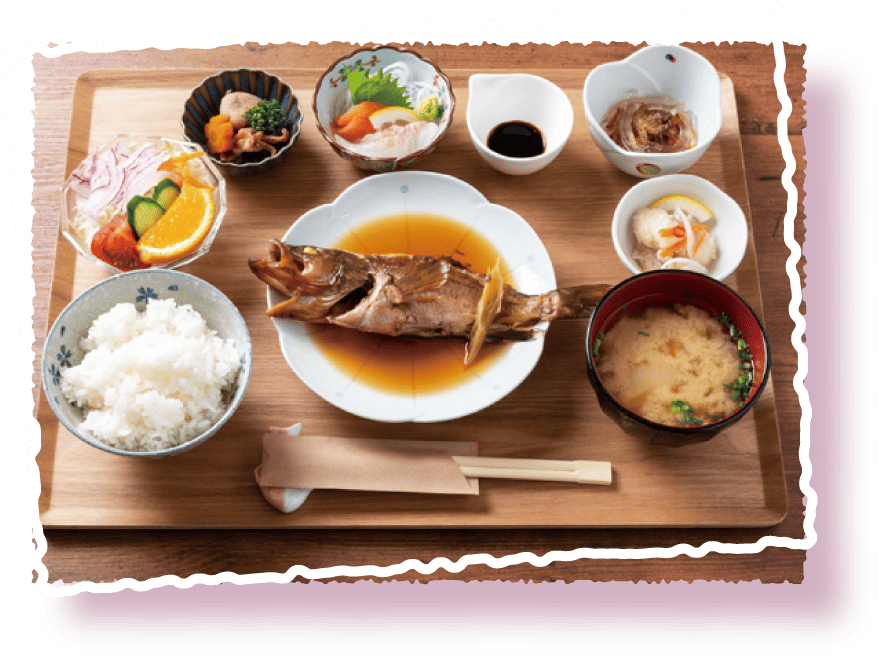 地魚の煮付け定食